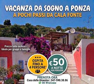 Isola di ponza luglio agosto
