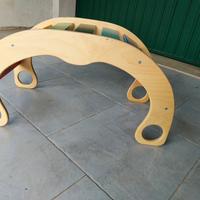Dondolo ponte in legno