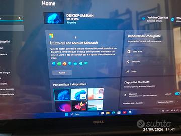 Notebook Dell touchscreen i7 512GBSSD Win11 