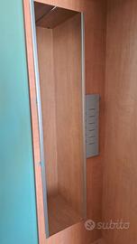 specchio estraibile per armadio