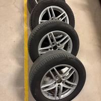 4 cerchi e 4 gomme R16 Alfa Romeo ORIGINALI