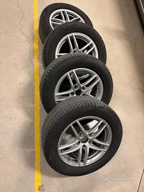 4 cerchi e 4 gomme R16 Alfa Romeo ORIGINALI