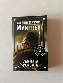 L’armata perduta libro di Valerio Manfredi nuovo