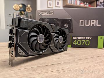 RTX 4070 ASUS DUAL OC 12gb [scheda video NVIDIA]