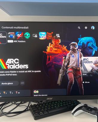 Monitor gaming Acer nitro 27” 180 Hz 0,5 ms