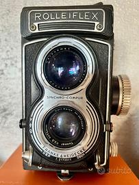 ROLLEIFLEX AUTOMAT K4 - TESSAR 75mm F/3.5 anni 50