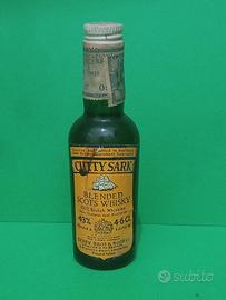 Miniatura Whisky Cutty Sark 4,6 cl Anni '70