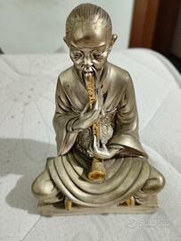 buddha in argento e oro
