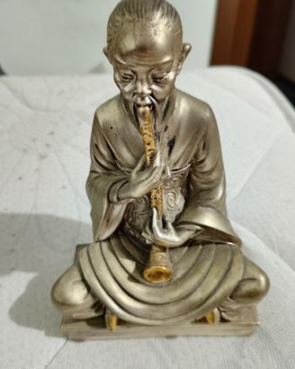 buddha in argento e oro