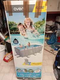 Piscina fuoriterra 400x207x122