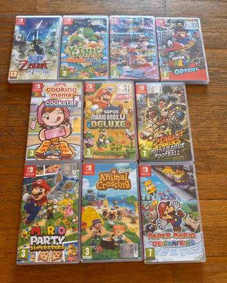 Lotto giochi nintendo switch