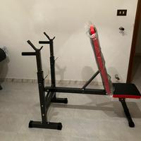 panca pieghevole palestra