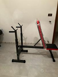 panca pieghevole palestra