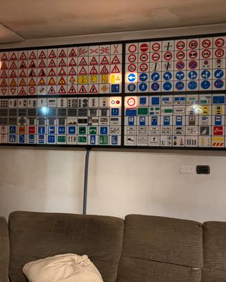 Pannello segnaletica autoscuola