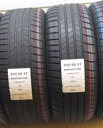 4 GOMME 215 55 17 BRIDGESTONE BR711