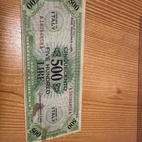 500 lire