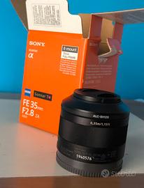 Obiettivo Sony E Sonnar 35 mm f/2.8