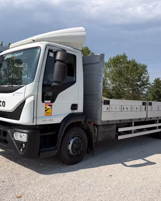 Iveco Eurocargo 120 cassone lungo euro 6 pianale