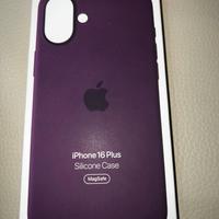 Cover Apple SIGILLATA, silicone per iPhone 16 Plus