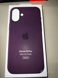 Cover Apple SIGILLATA, silicone per iPhone 16 Plus
