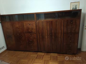 Coppia librerie anni Quaranta 