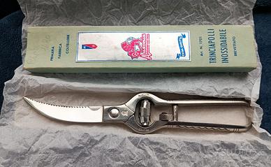 Trinciapollo "Ausonia" in aciaio inox