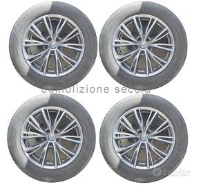 04 Cerchi E Gomme Alfa romeo stelvio 18p ORIGINALI