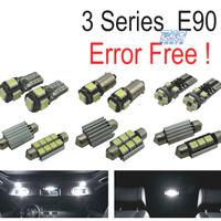 KIT 17 LAMPADE LED INTERNE BMW SERIE 3 E90 SEDAN 3