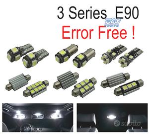 KIT 17 LAMPADE LED INTERNE BMW SERIE 3 E90 SEDAN 3