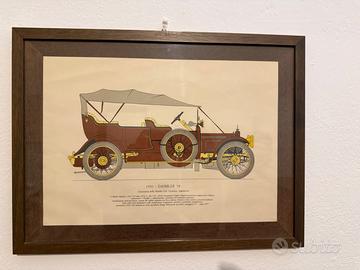 Stampe automobili d'epoca