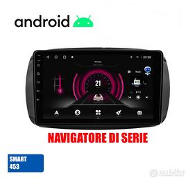 Carplay android auto smart 453 con navi di serie