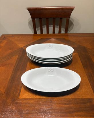 Piatti porcellana collezione Barilla