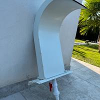 Cascata fontana per piscina