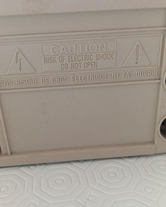 Lettore VHS e lettore CD 