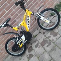 Bicicletta bimbo Atala 16 pollici ammortizzata