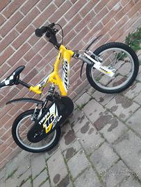 Bicicletta bimbo Atala 16 pollici ammortizzata