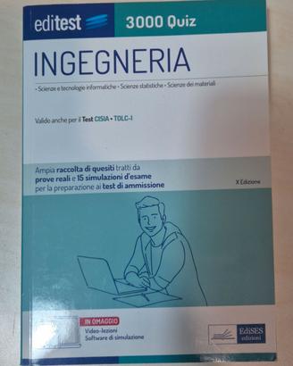 EdiTEST. Ingegneria. 3000 quiz 9788893625050