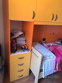 Armadio ponte bambina