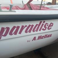 Barca Paradise 14FB Hellas con motore