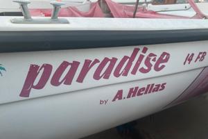 Barca Paradise 14FB Hellas con motore
