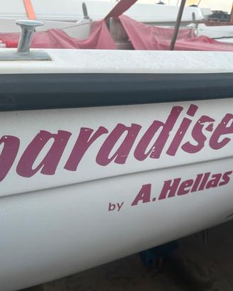 Barca Paradise 14FB Hellas con motore