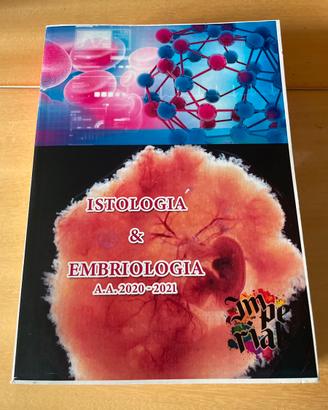 Istologia e Embriologia Sbobine stampate