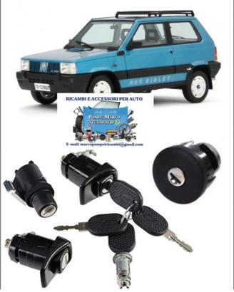 Fiat panda 141 1979/2003 tutti i kit serrature 