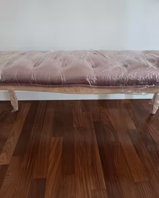Panca NUOVA velluto rosa Westwing
