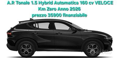 Alfa Romeo Tonale 1.5 160 CV MHEV TCT7 Veloce KM Z