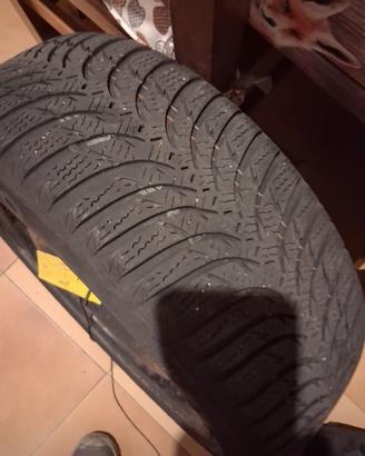 Treno gomme con cerchi in ferro
