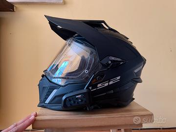 Casco LS2 MX701 Explorer Nero con interfono