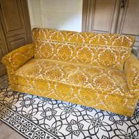 Divano antico tre posti inizio secolo scorso