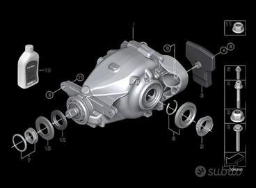 Differenziale BMW serie 1 E87 116d 85Kw