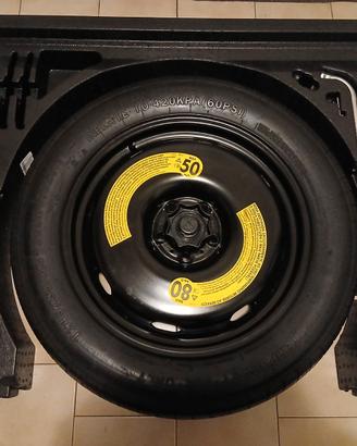 Ruotino originale vw tiguan con attrezzi